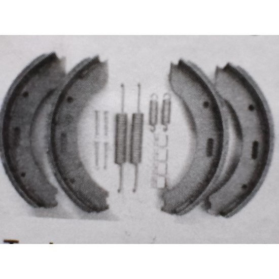 Genuine ALKO / BPW Brake Shoe Kit for one Axle 170 x 40 two sets of brake shoes, for BPW brakes Caravan Trailer sc360PAT3 